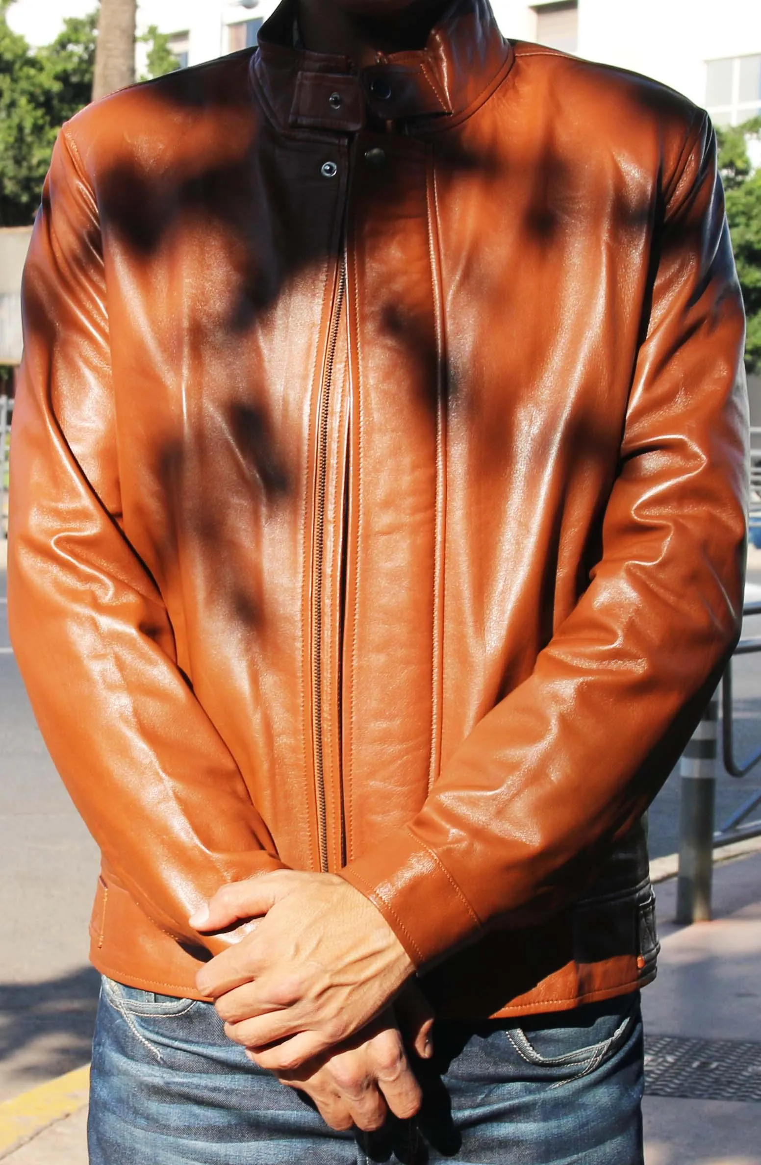 HUGO - Leather Jacket for Men