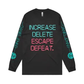 Increase Delete / Coal long Sleeve