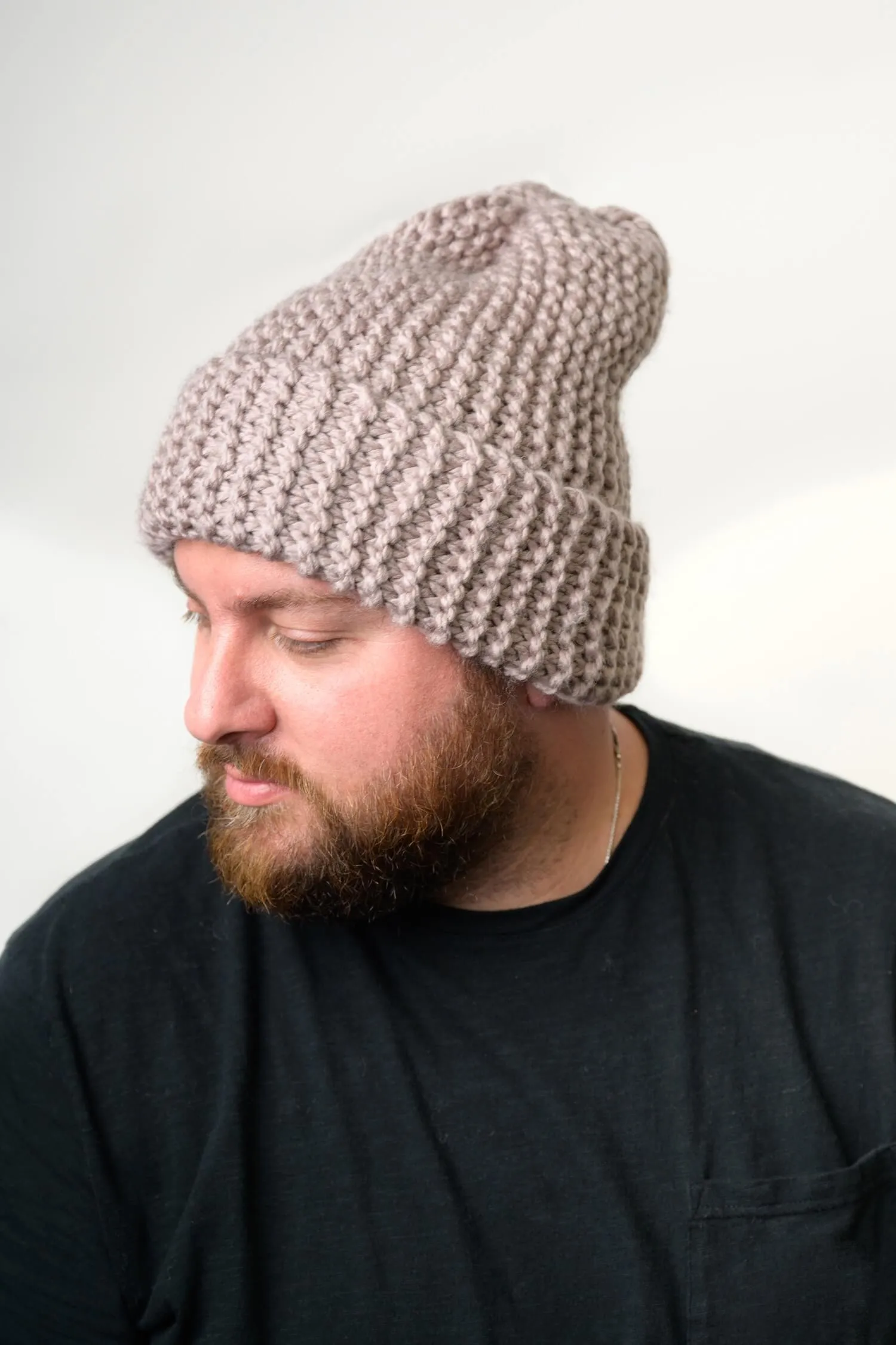 InstaKnit Slouchy Sideways Hat (Knit)