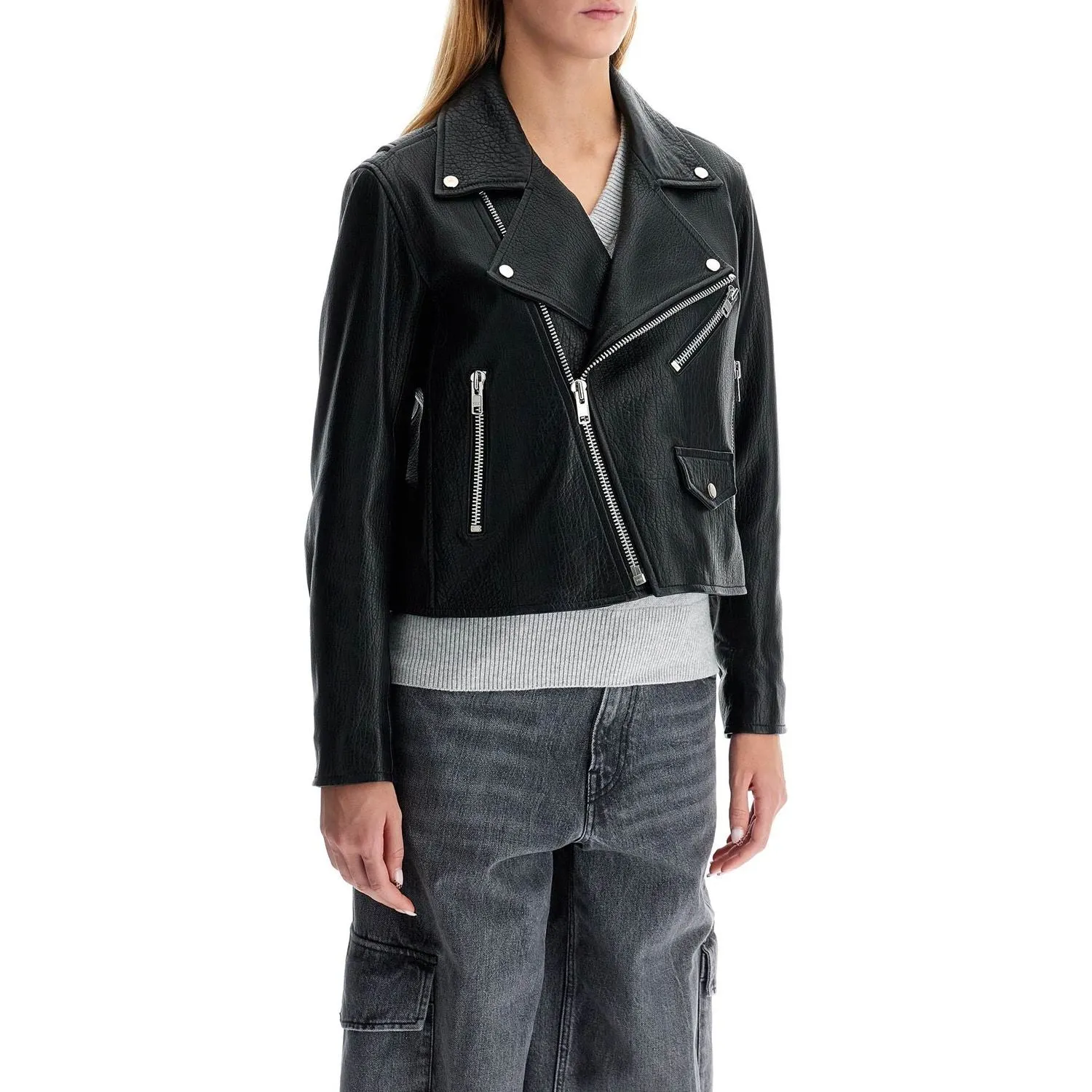 Ivy Oak lenny sue leather biker jacket