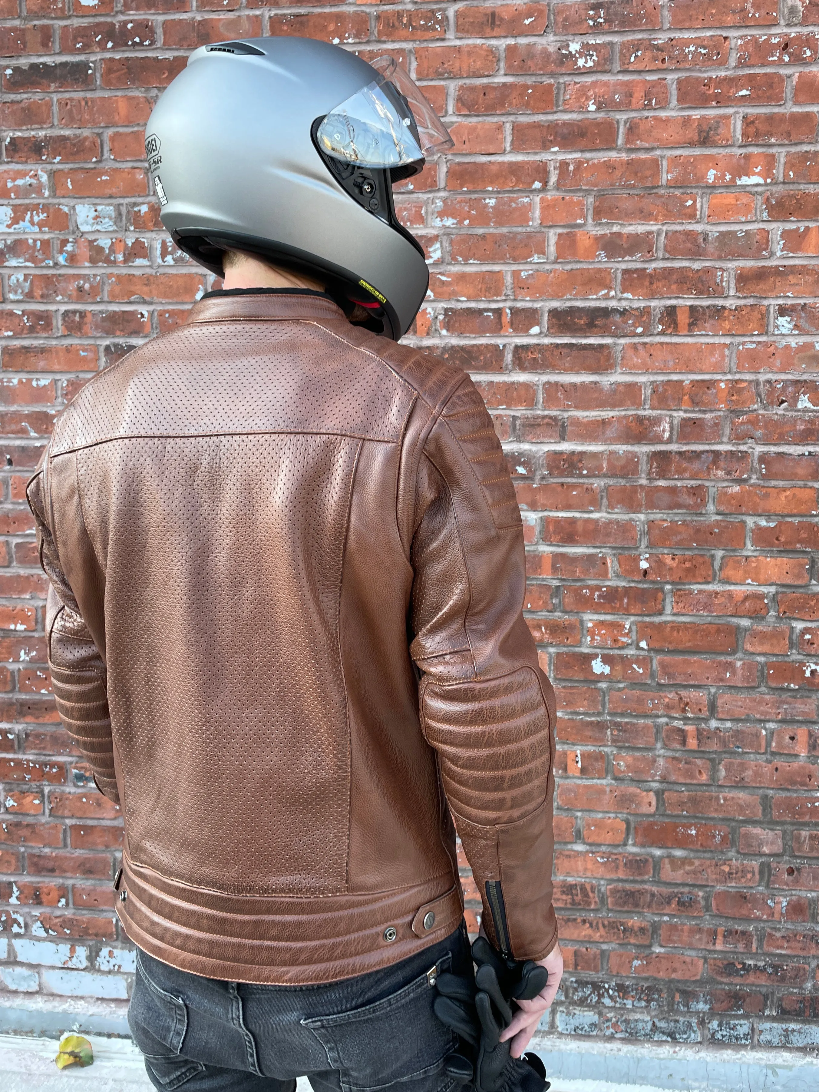 John Doe Storm Perforated Leather Jacket