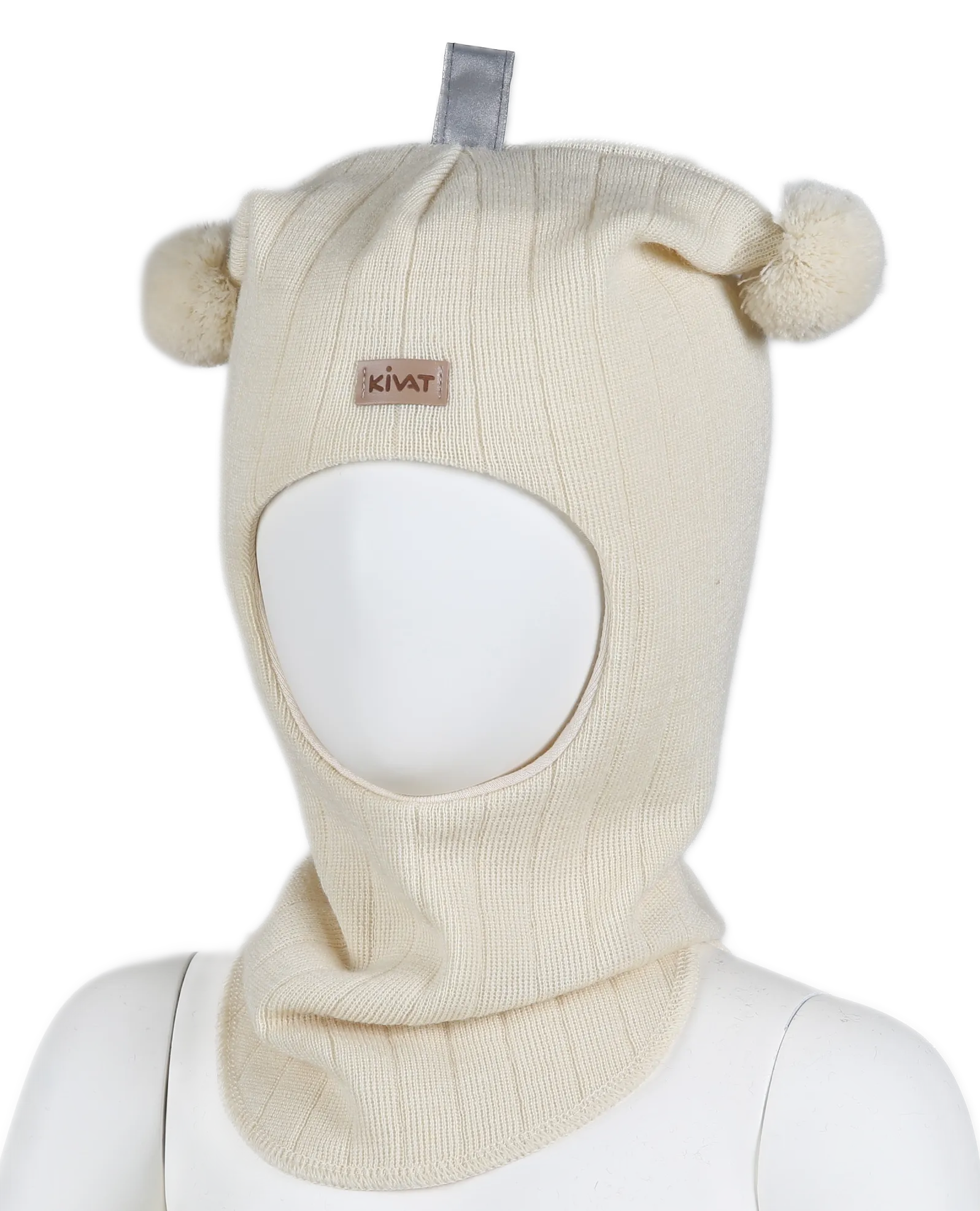 KIVAT ULL | Balaclava Ribb - Offwhite