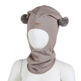 KIVAT Ull/Silke | Balaclava m/Dusker - Beige