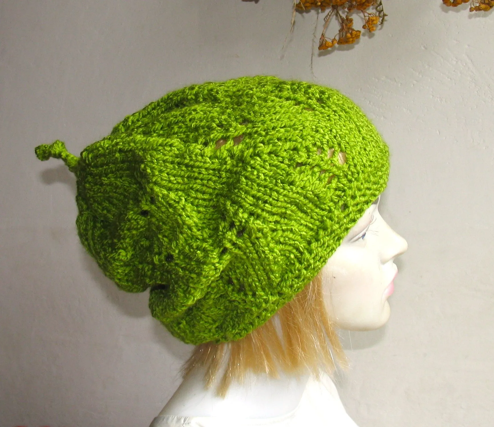 Knitted Unisex Beanie Spring Summer Hat