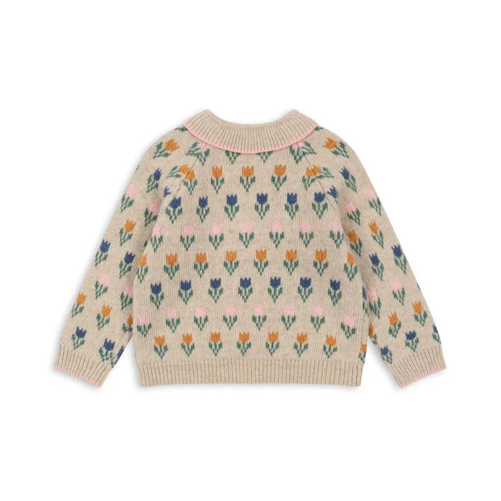 Konges Sløjd - Belou knit cardigan - Tulipe