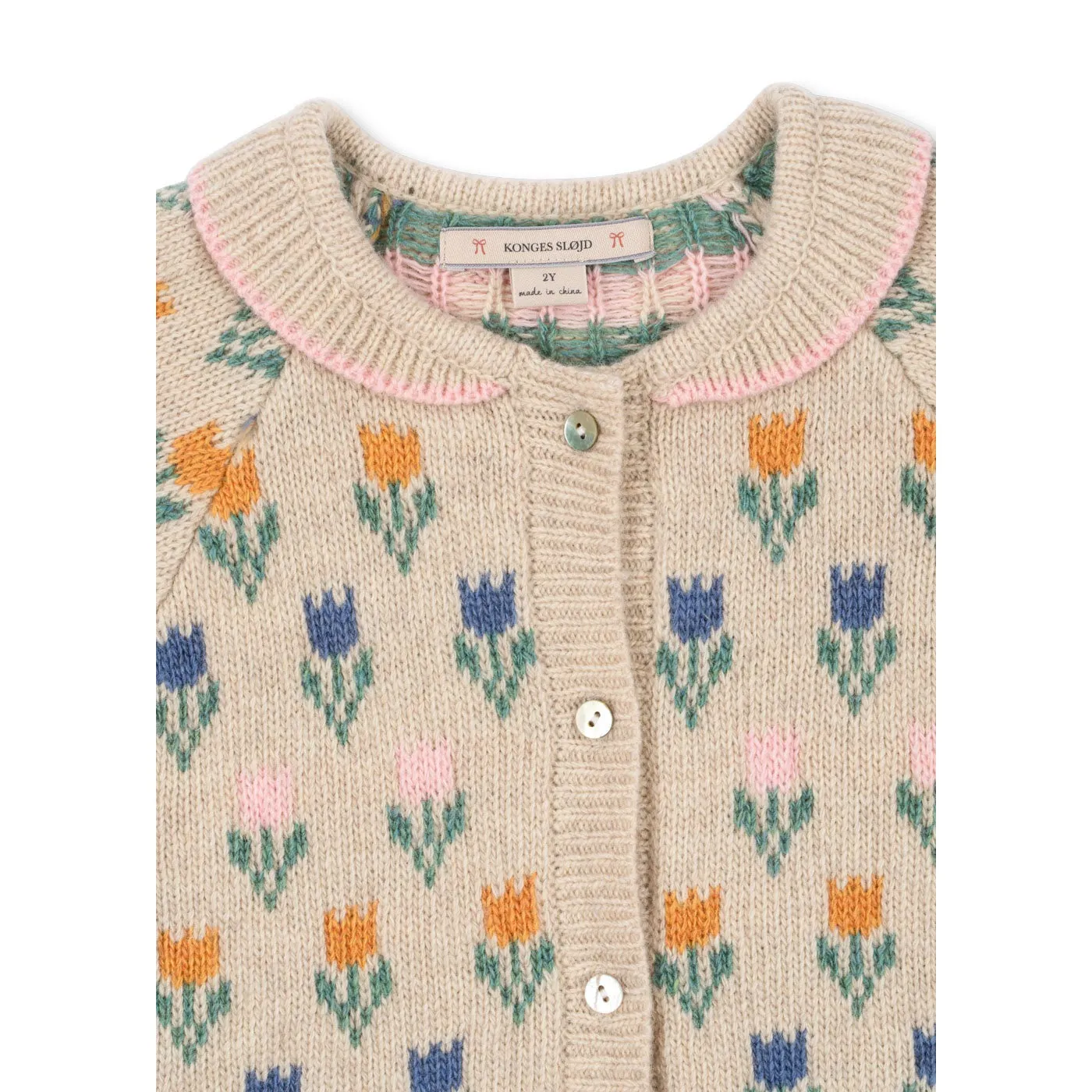 Konges Sløjd - Belou knit cardigan - Tulipe