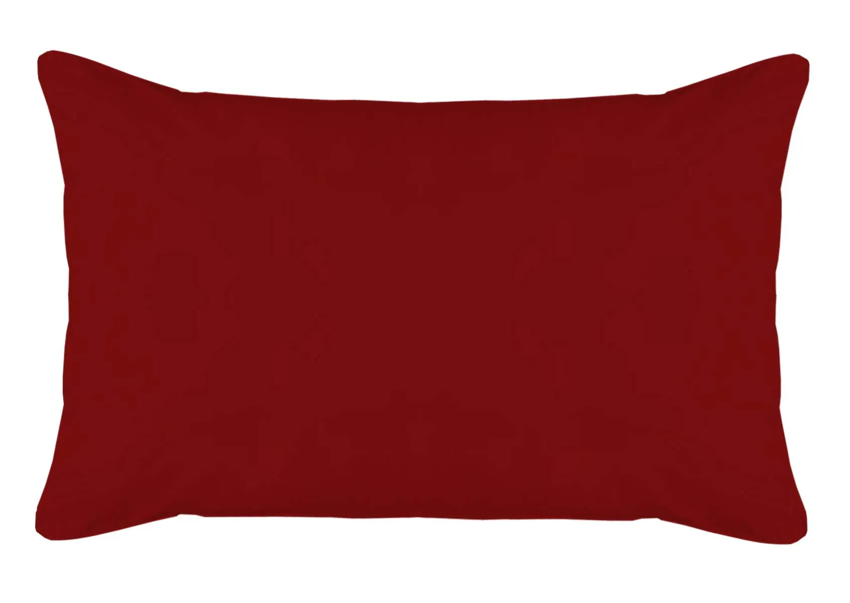 Kuber Industries Comfort Microfiber Filled Pillow for Bed Room, 16"x24" (Maroon)