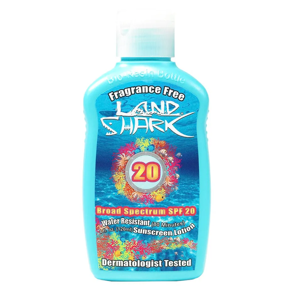 Land Shark SPF 20 Sunscreen Lotion 4oz