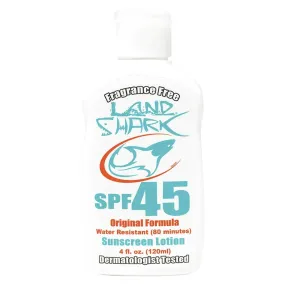 Land Shark SPF 45 Original Formula Sunscreen Lotion 4oz.