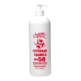 Land Shark SPF 50 Broad Spectrum Sunscreen Lotion 32oz