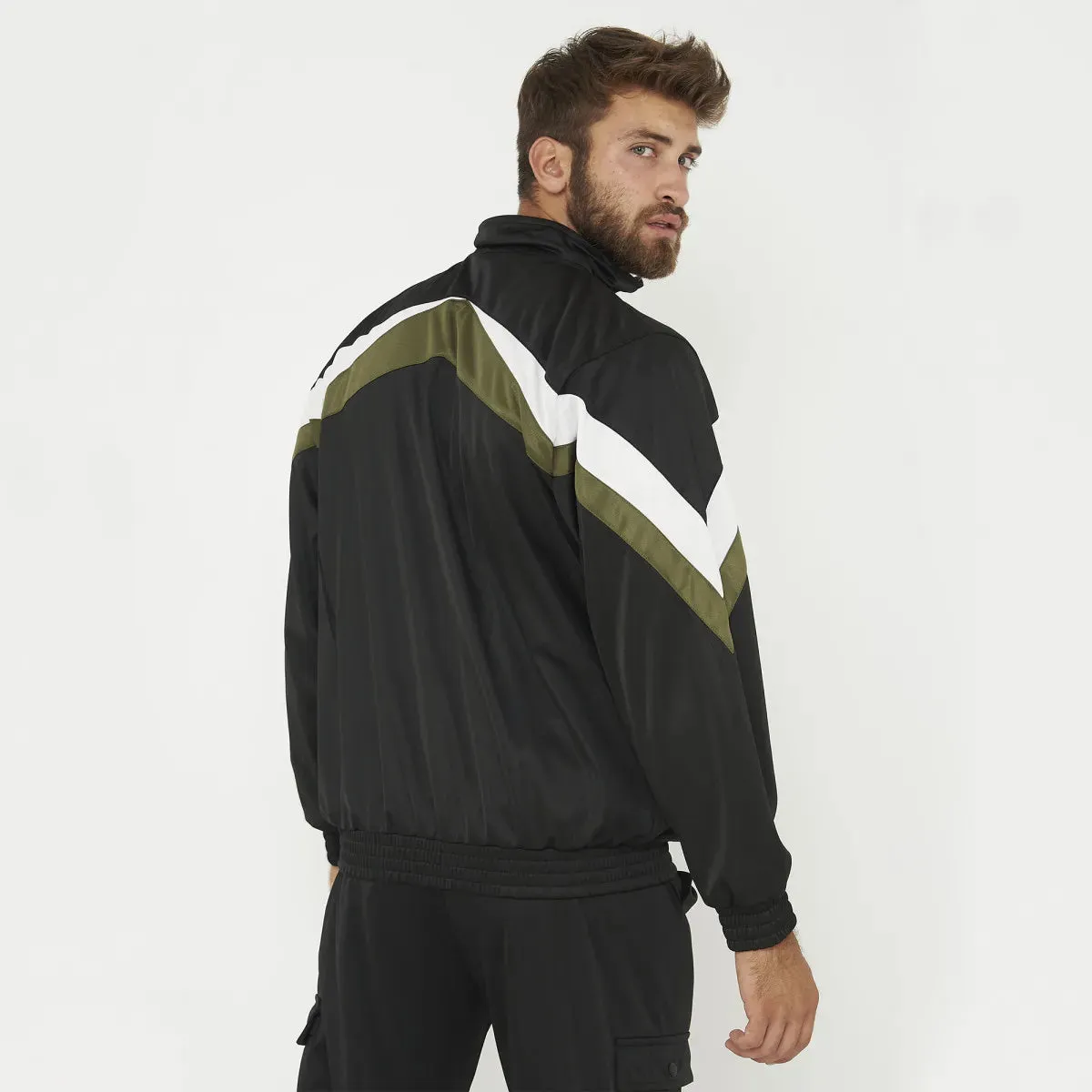 Legea Loose Tracksuit Military Green / Black