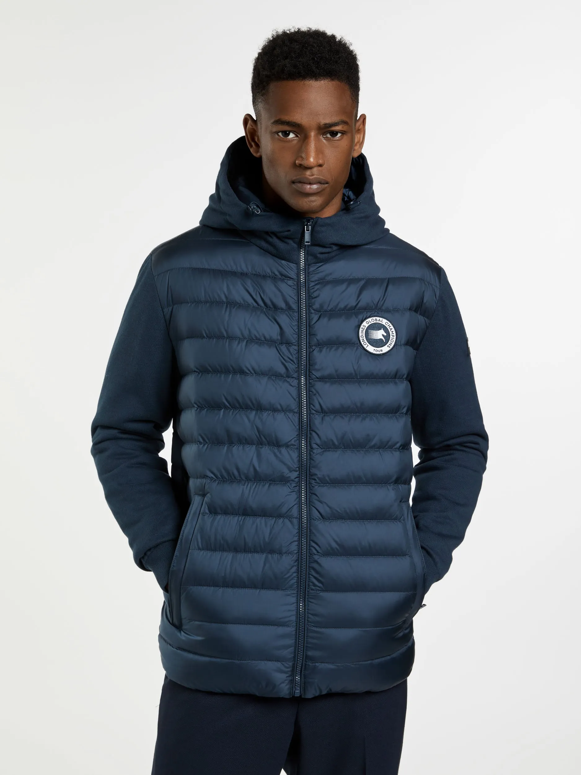 LGCT Essentials Men's Padded Jacket - Navy Blue