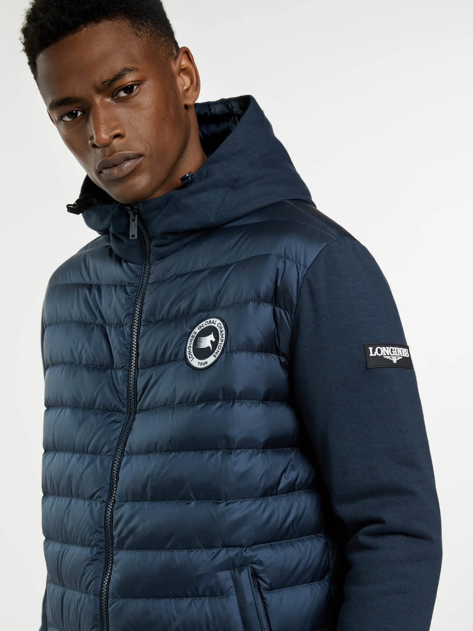 LGCT Essentials Men's Padded Jacket - Navy Blue