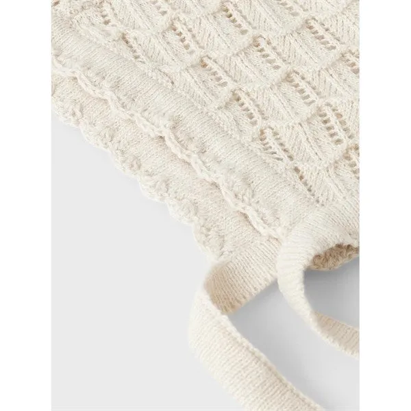 Lil'Atelier Sandshell Fauci Knit Hat