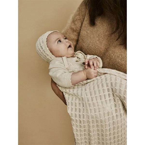 Lil'Atelier Sandshell Fauci Knit Hat