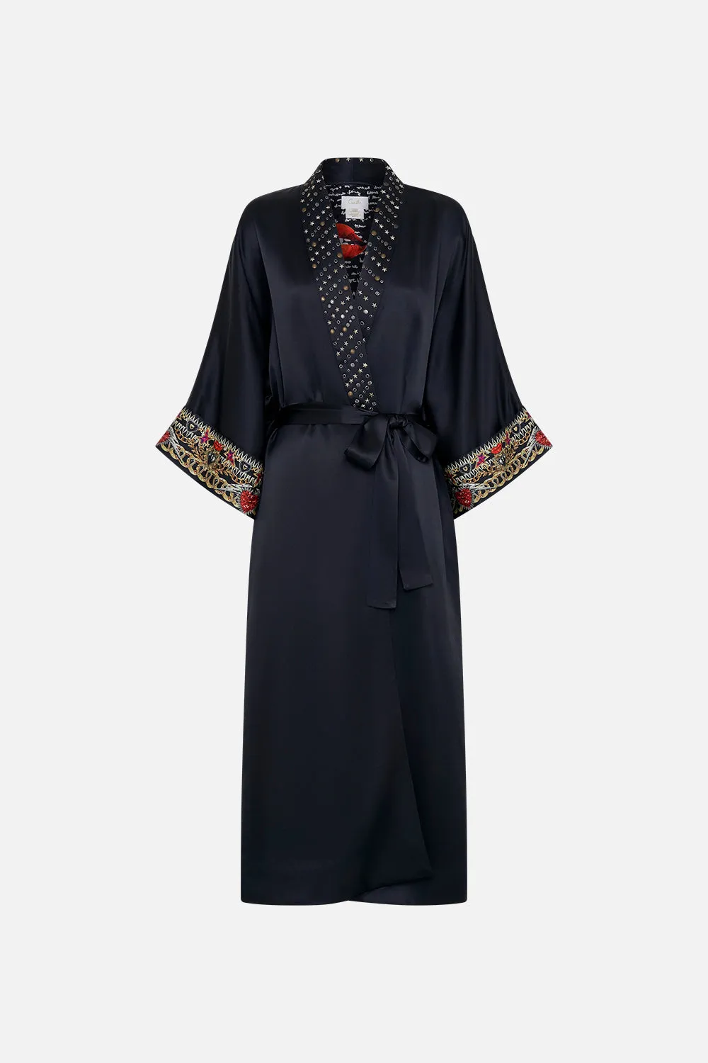 LONG ROBE WITH NARROW COLLAR RADICAL REBIRTH