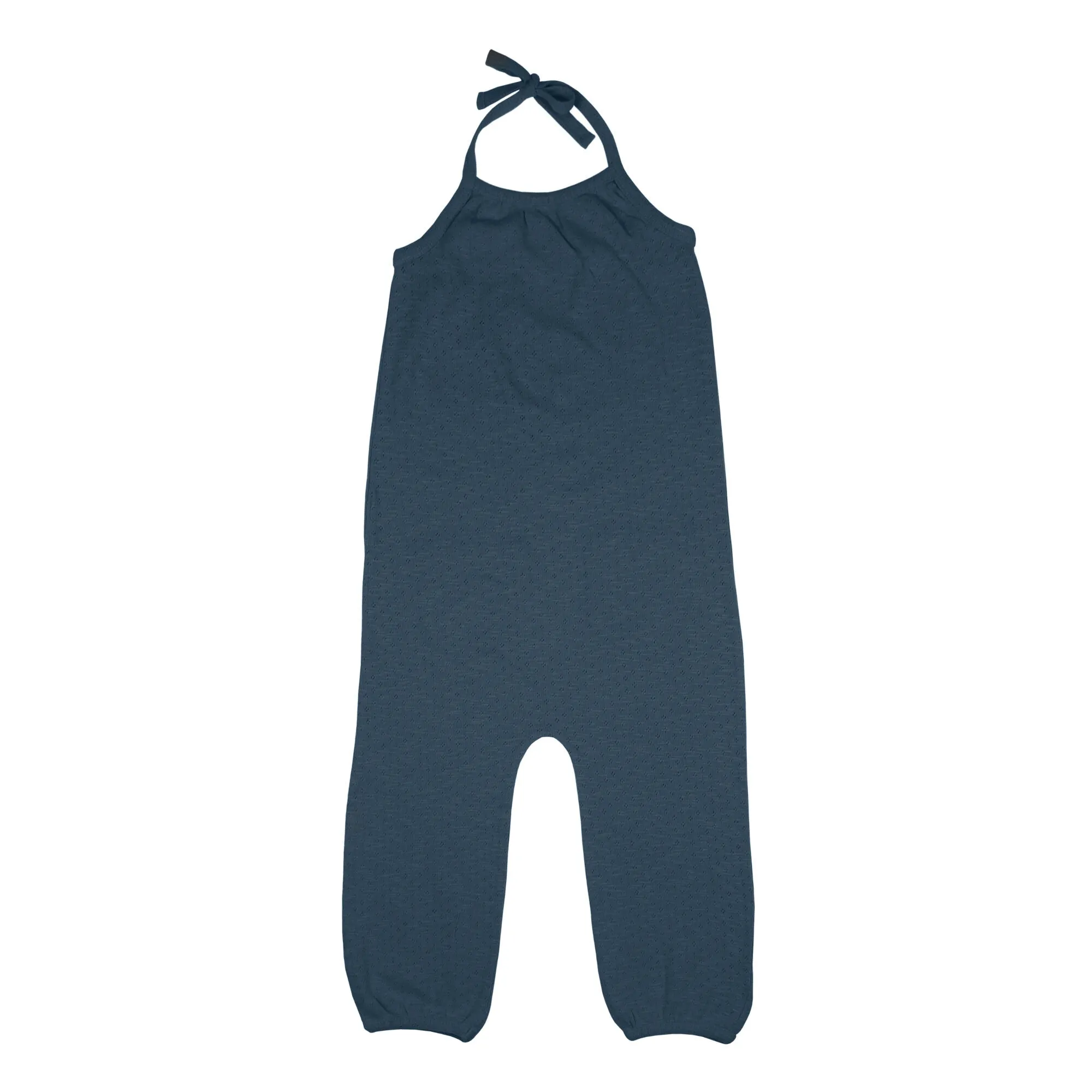 L'ovedbaby Kids Pointelle Halter Romper