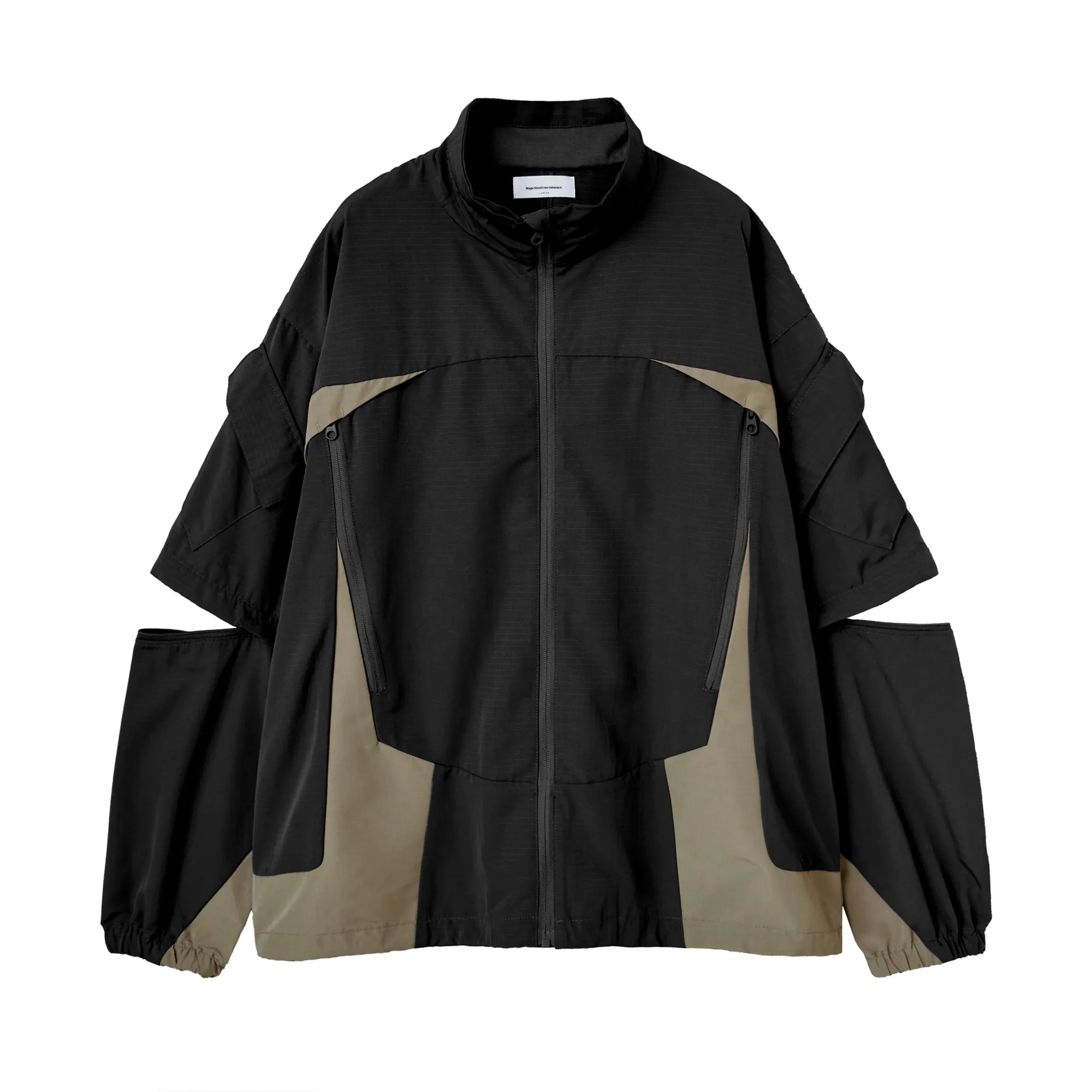 Magic Stick WR Tech 2way Track Jacket Black/Khaki