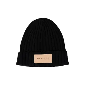 MENIQUE Unisex Knit Ribbed Beanie