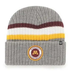 Minnesota Golden Gophers '47 Brand Gray Highline Cuff Knit Beanie