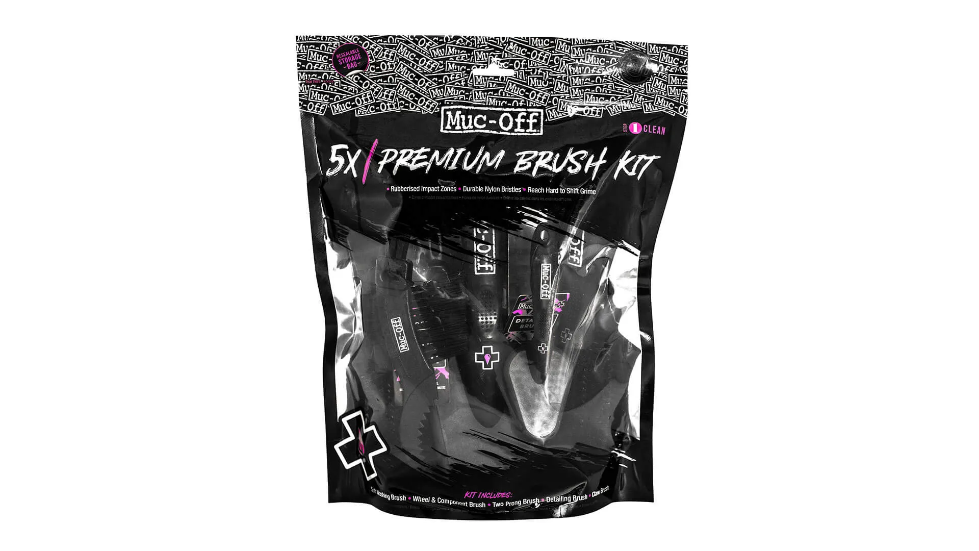 Muc-Off 5X Premium Bicycle Brush Kit