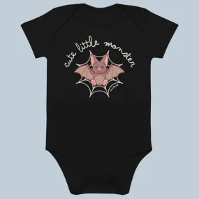 My Cute Little Monster Bodysuit - Vegan Organic Cotton