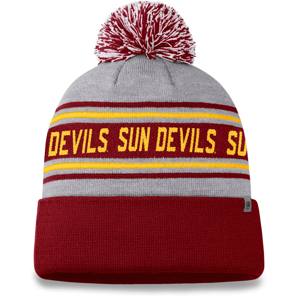 NCAA Arizona State Sun Devils Top of the World Frigid Knit Hat