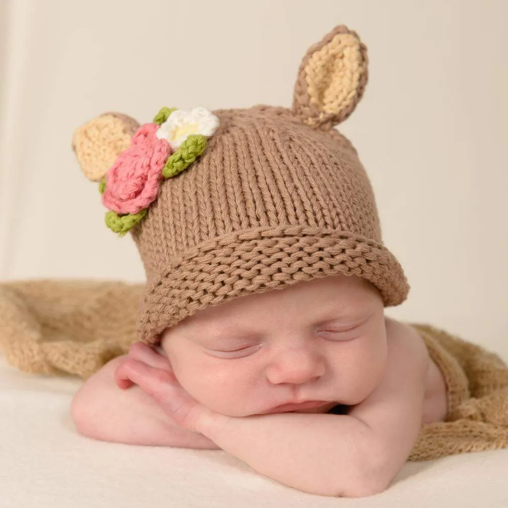 Newborn Doe Beanie Hat