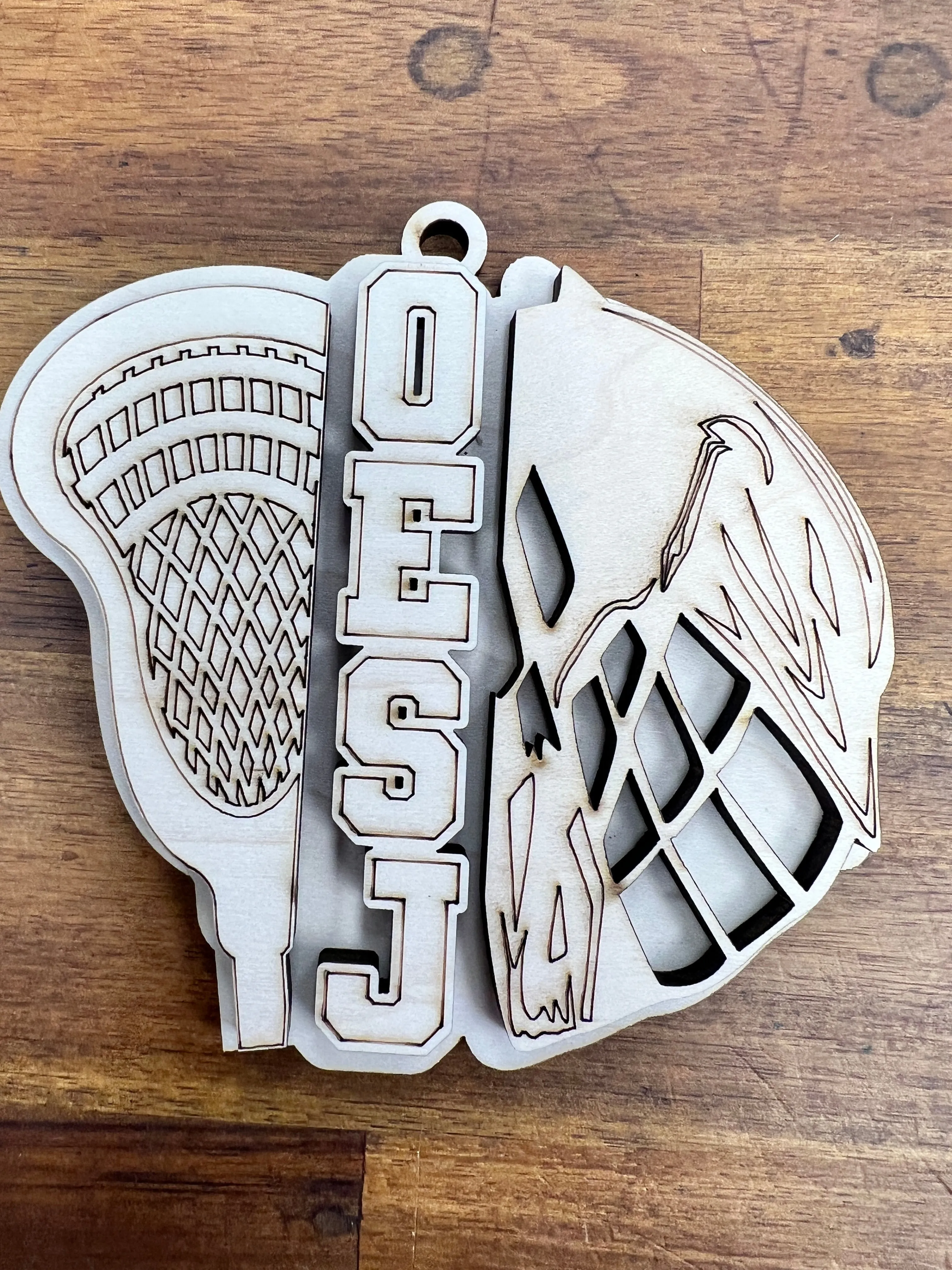 OESJ Lacrosse Ornament