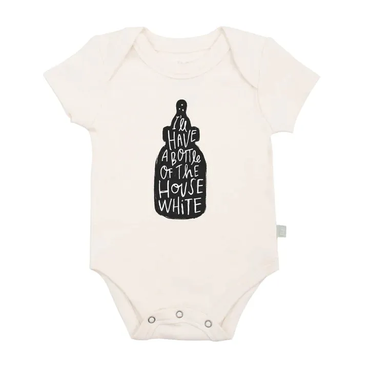 Organic Bodysuit, House White