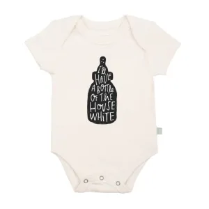 Organic Bodysuit, House White