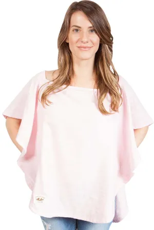 Organic Nursing Cover Pink Oval