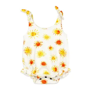 Organic Ruffle Bodysuit, Suns