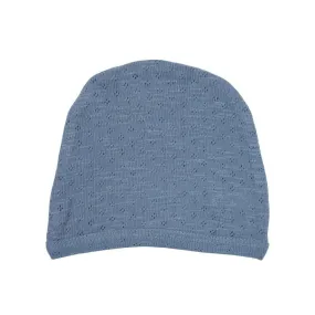 Pool Blue Pointelle Hat