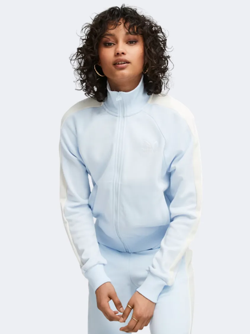 Puma Iconic T7 Women Lifestyle Jacket Icy Blue