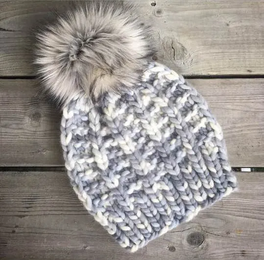 Rain Chain Hat Knit Pattern