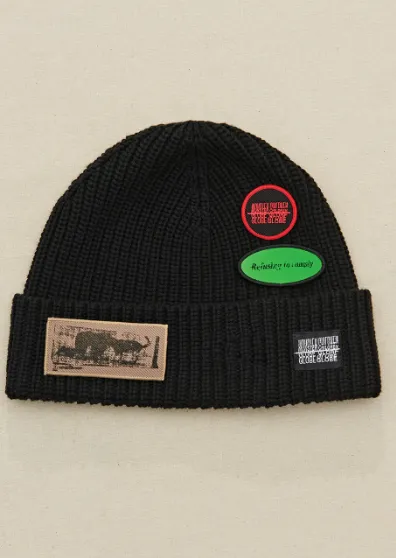 Refuse Beanie Black