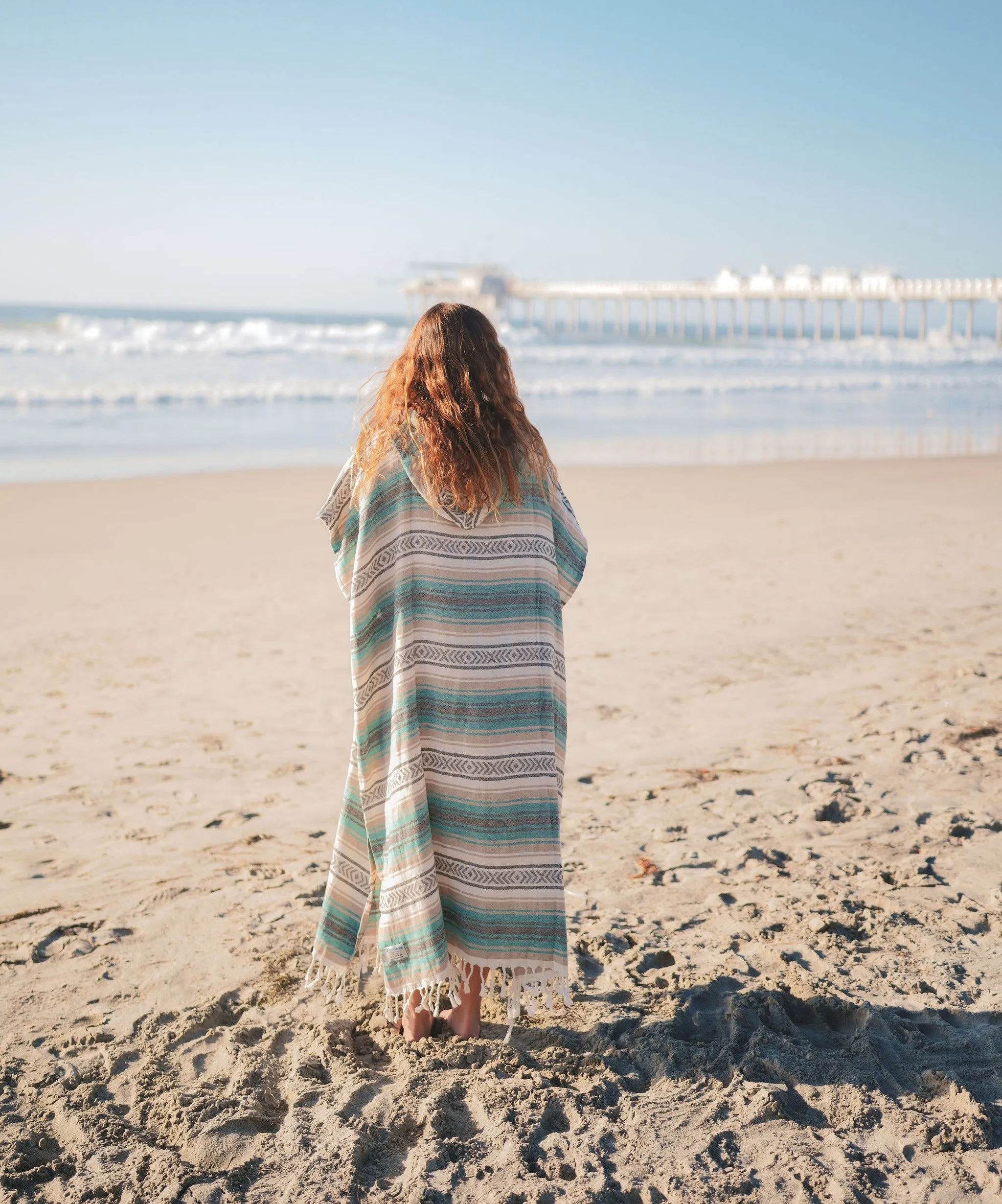 SANTA CRUZ COTTON PONCHO