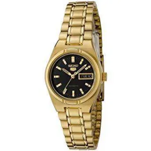 SEIKO SYM602K Automatic Gold Plated Stainless Steel Watch for Women