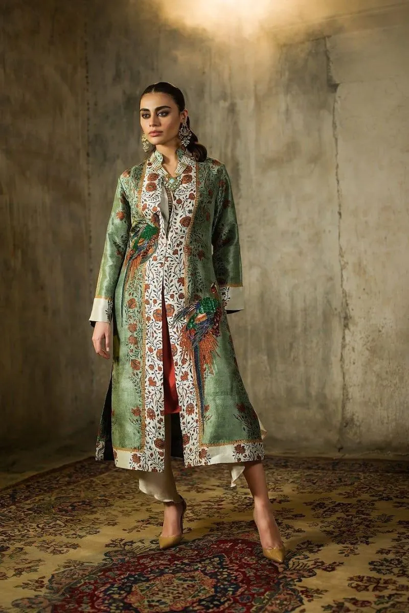 Shamaeel - Silk Coat with Inner - M10