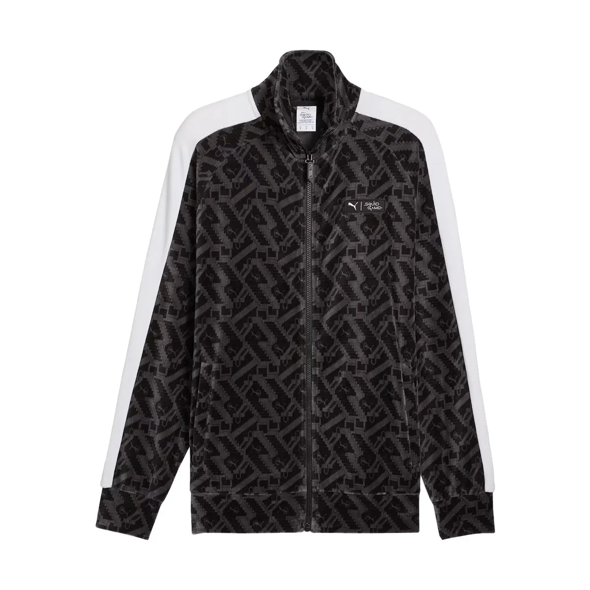   Squid Game T7 Track Jacket 'PUMA Black'