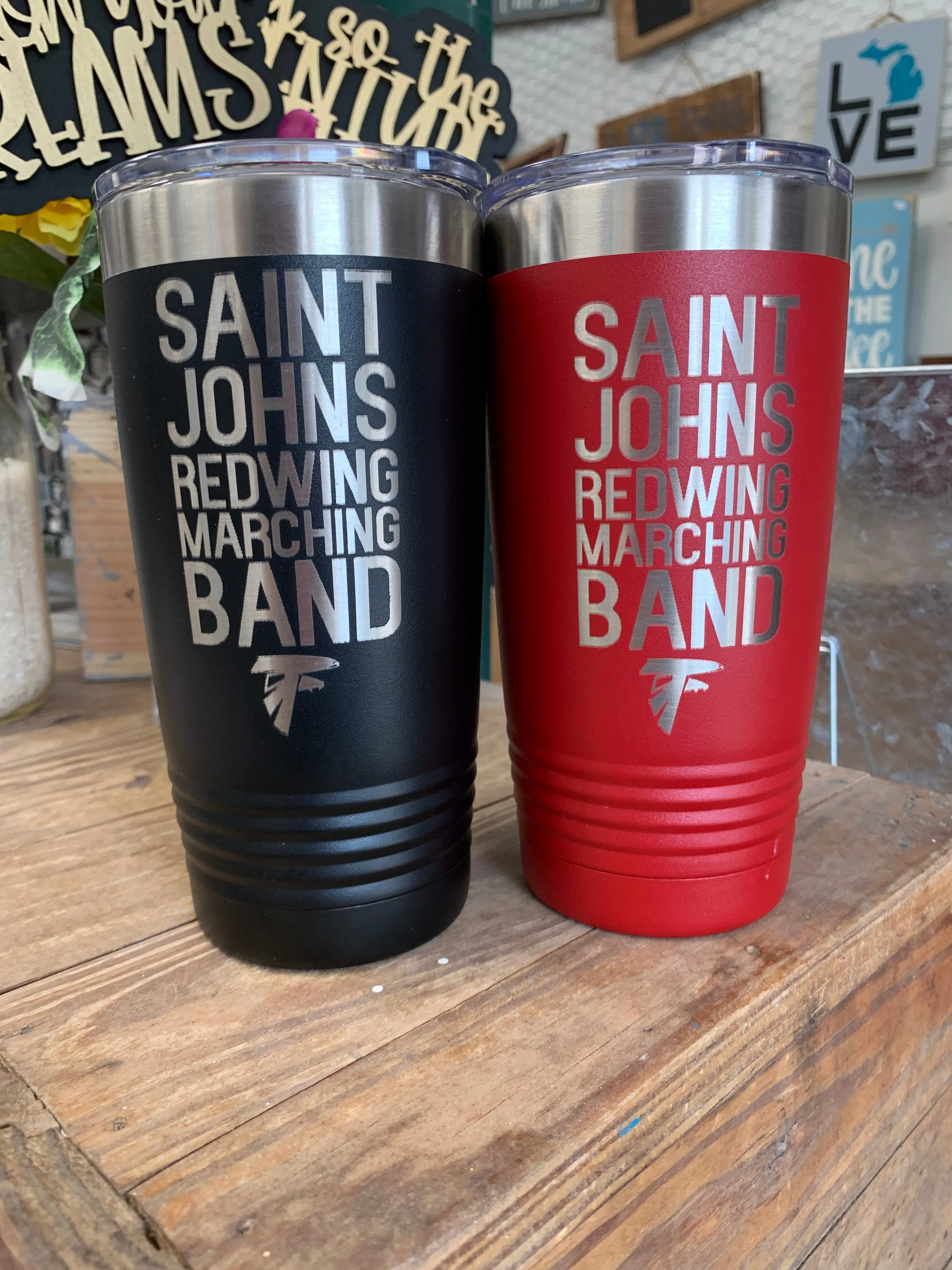 St. Johns Redwing Marching Band Engrave Mugs