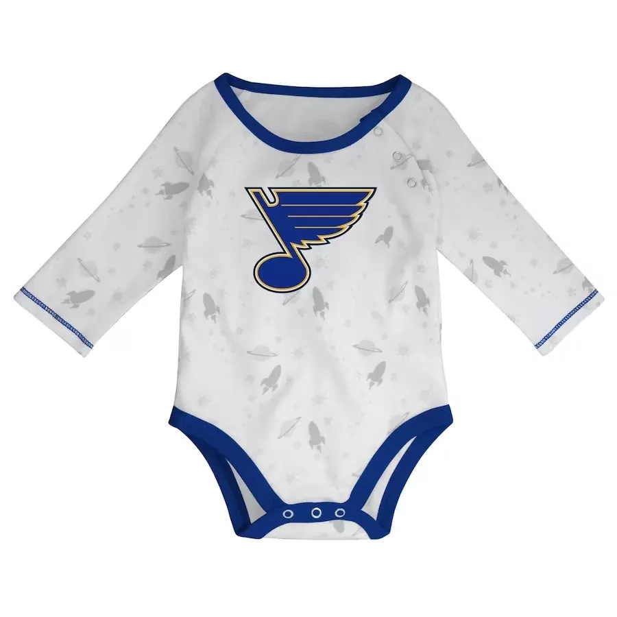 ST. LOUIS BLUES OUTERSTUFF NEWBORN DREAM TEAM SET - MULTI