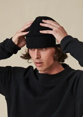 Sustain Beanie Black