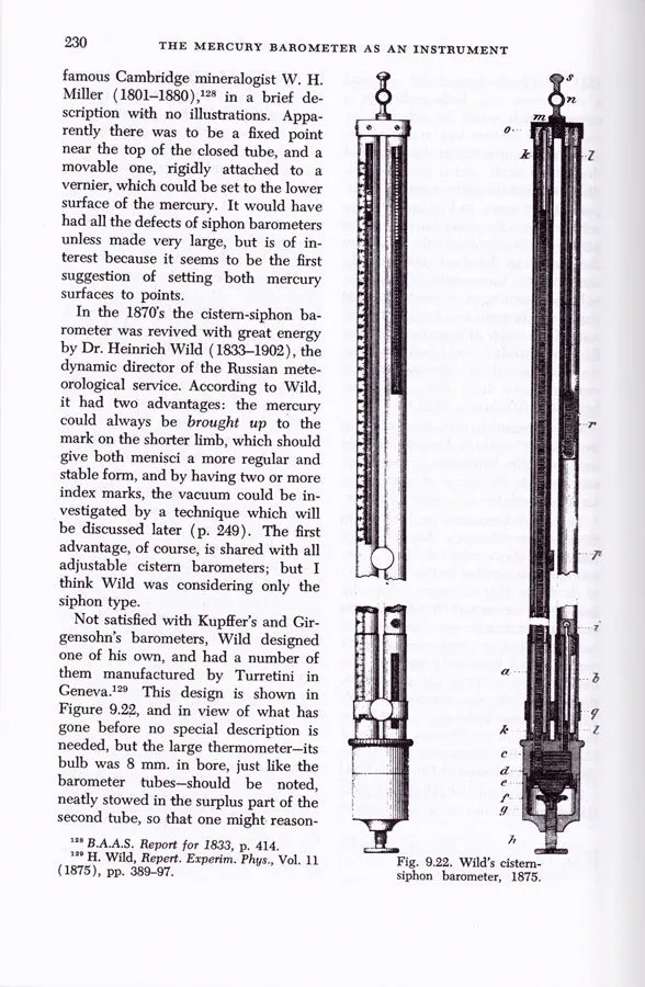 The History of the Barometer - W. E. Knowles Middleton