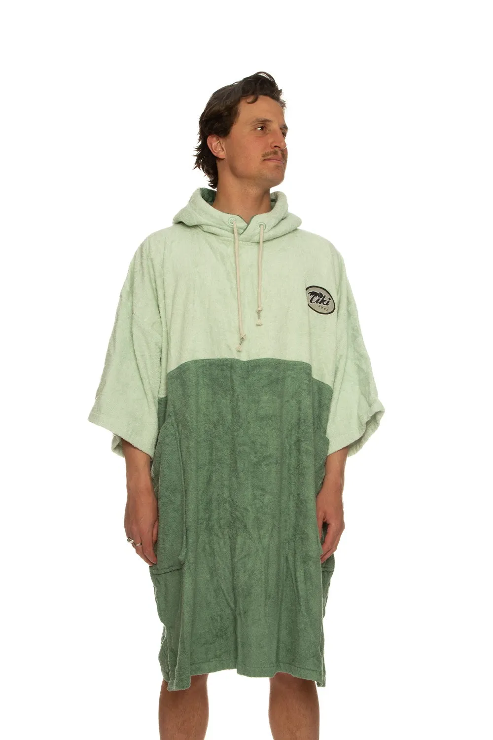 Tiki Surf Adults Cosy Towel Robe Surf Spray