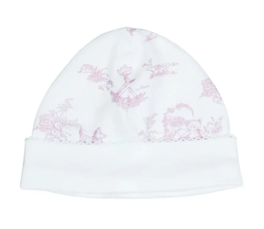 Toile Baby Hat