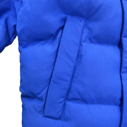 Trapstar Hooded Blue Puffer Jacket