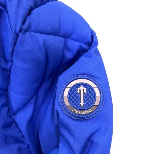 Trapstar Hooded Blue Puffer Jacket