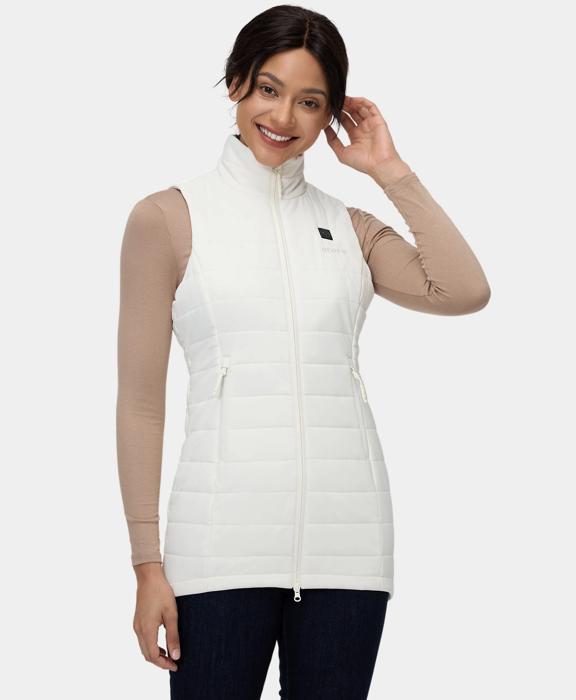 Tribeca Women's Heated Long Puffer Vest (Apparel Only)